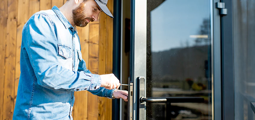 Frameless Glass Storefront Door Locks Replacement in Rowland Heights, CA